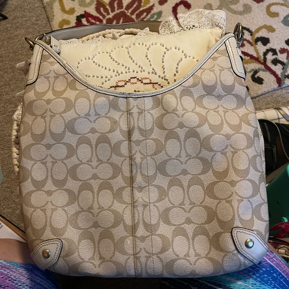 Coach Signature C Stripe Tote - Picture 2 of 4